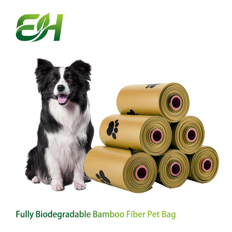 Bamboo fiber pet bag