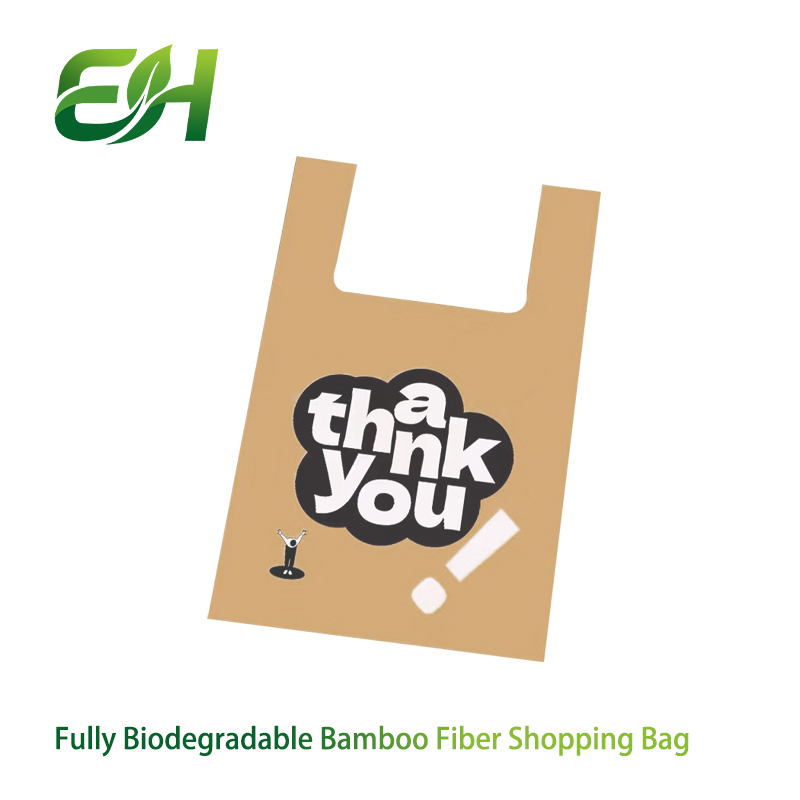 Bamboo fiber shopping bag