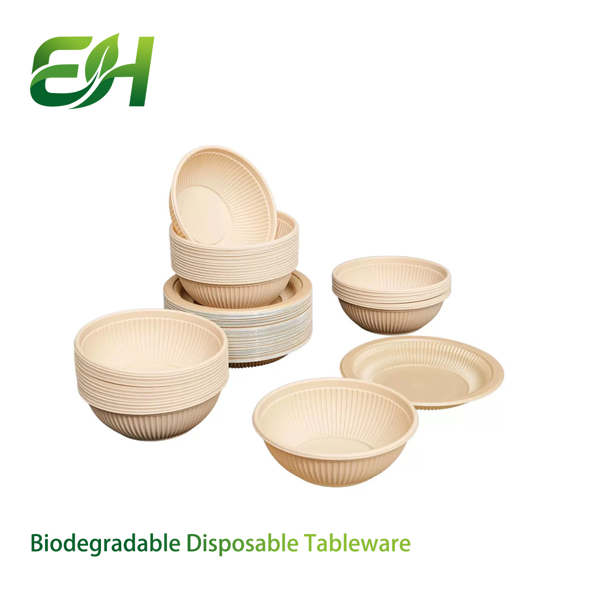 Biodegradable disposable tableware