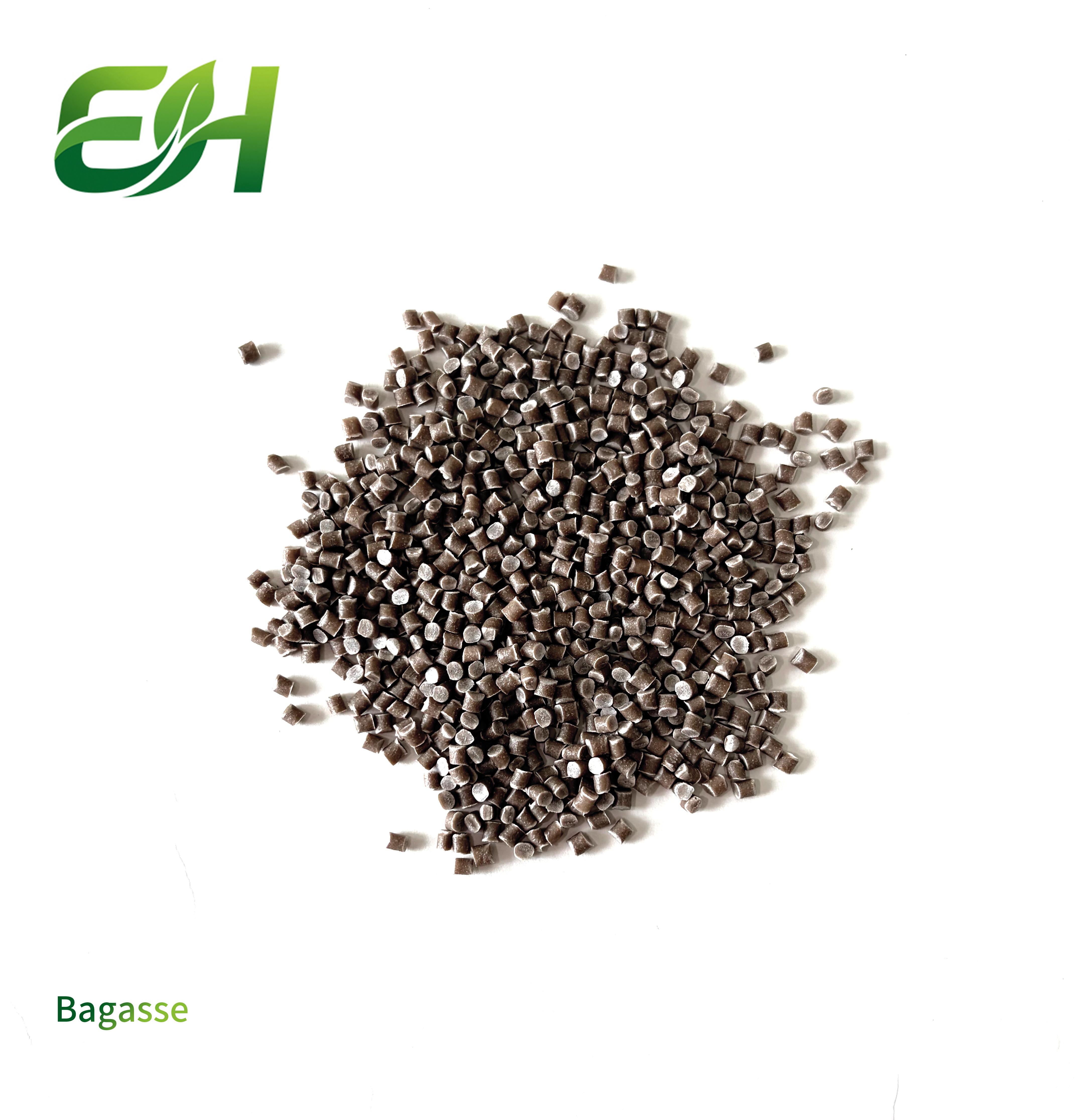 Sugarcane bagasse raw material